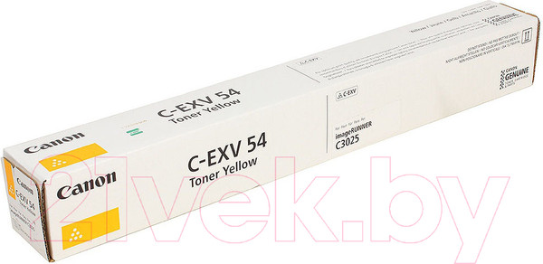 Изображение товара Тонер-картридж Canon C-EXV54Y (1397C002)
