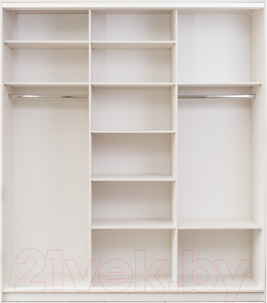 Изображение товара Шкаф-купе Евва 24 BBZ.04 / АЭП ШК.3 01 (бодега/жемчуг зерно)