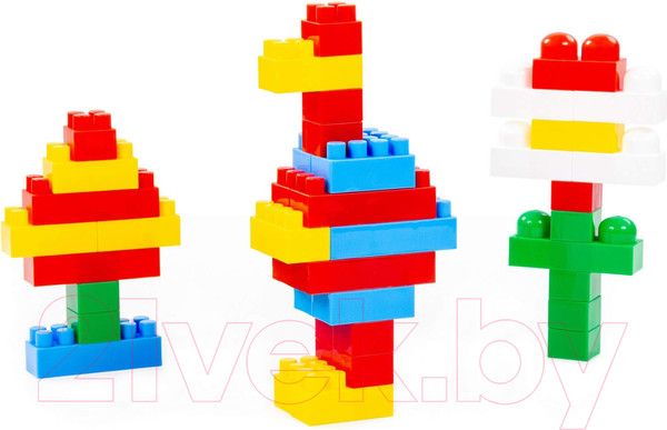 Изображение товара Конструктор Полесье Супер-микс / 50601 (168эл)