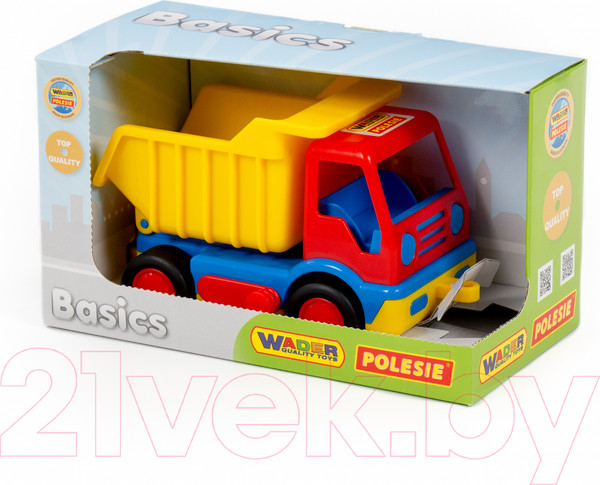Изображение товара Самосвал игрушечный Полесье Базик / 37602 (в коробке)