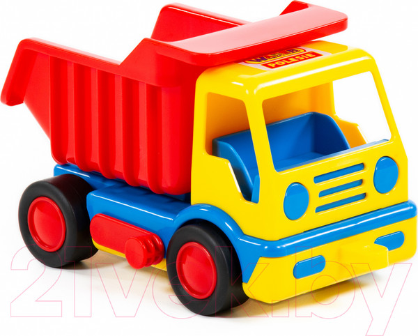 Изображение товара Самосвал игрушечный Полесье Базик / 37602 (в коробке)
