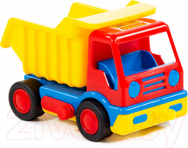 Изображение товара Самосвал игрушечный Полесье Базик / 37602 (в коробке)