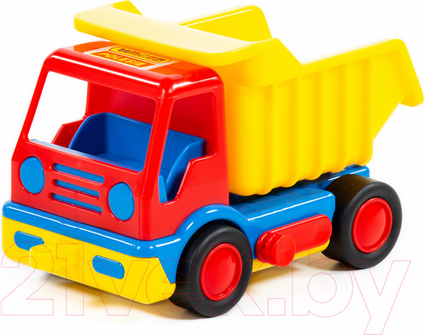 Изображение товара Самосвал игрушечный Полесье Базик / 37602 (в коробке)