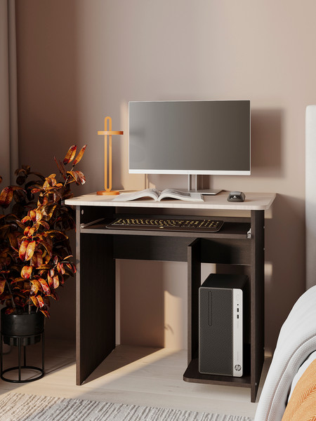 Изображение товара Компьютерный стол Сокол-Мебель КСТ-21.1 (венге/беленый дуб)