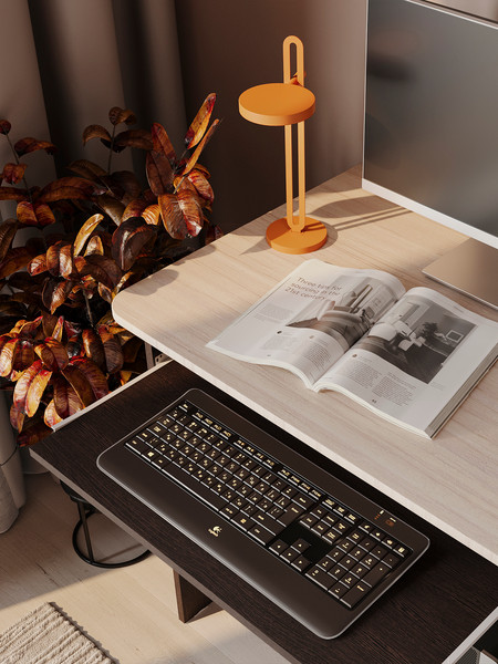 Изображение товара Компьютерный стол Сокол-Мебель КСТ-21.1 (венге/беленый дуб)