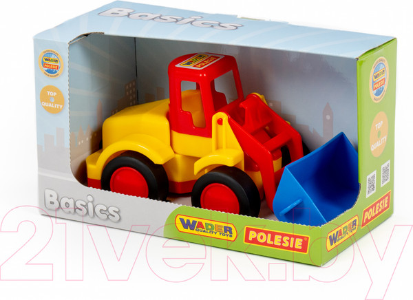 Изображение товара Погрузчик игрушечный Полесье Базик / 37619 (в коробке)