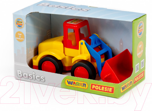 Изображение товара Погрузчик игрушечный Полесье Базик / 37619 (в коробке)