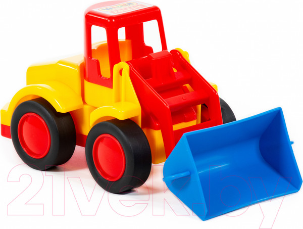 Изображение товара Погрузчик игрушечный Полесье Базик / 37619 (в коробке)