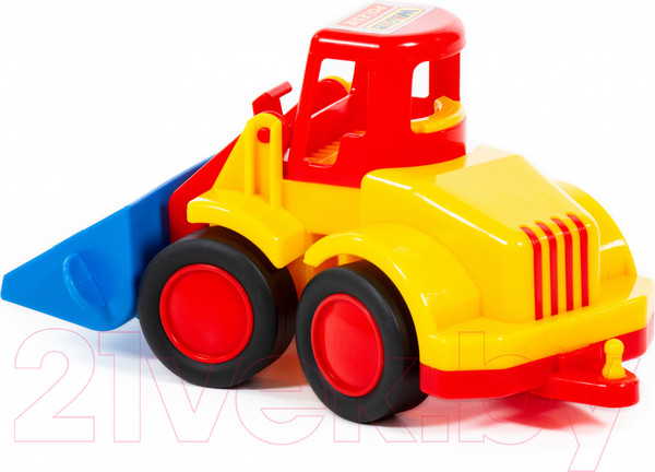 Изображение товара Погрузчик игрушечный Полесье Базик / 37619 (в коробке)