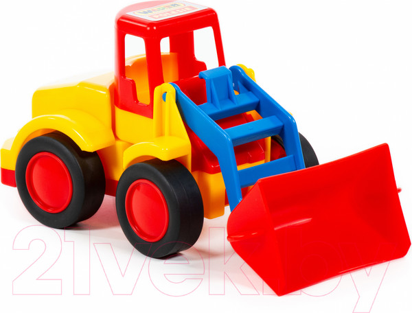 Изображение товара Погрузчик игрушечный Полесье Базик / 37619 (в коробке)
