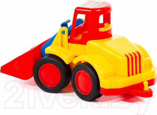 Изображение товара Погрузчик игрушечный Полесье Базик / 37619 (в коробке)