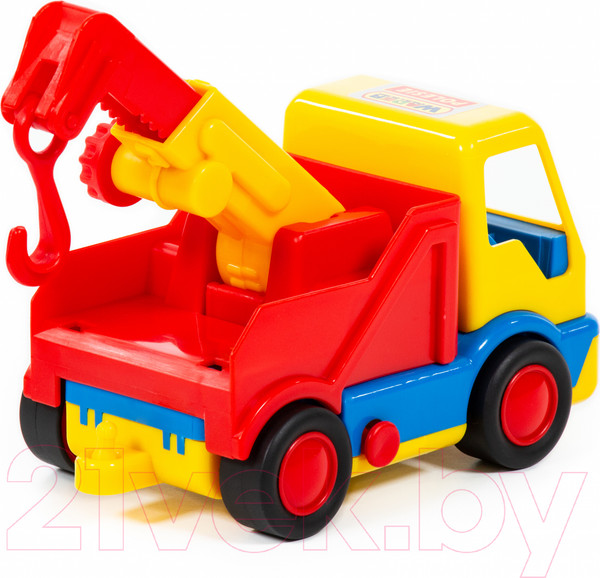 Изображение товара Эвакуатор игрушечный Полесье Базик / 9593 (в сеточке)