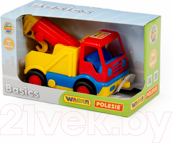Изображение товара Эвакуатор игрушечный Полесье Базик / 37633 (в коробке)