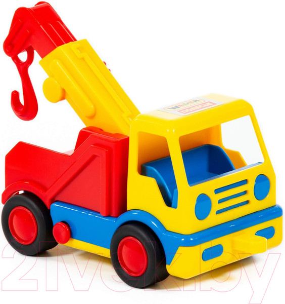 Изображение товара Эвакуатор игрушечный Полесье Базик / 37633 (в коробке)