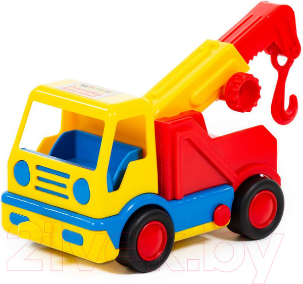 Изображение товара Эвакуатор игрушечный Полесье Базик / 37633 (в коробке)