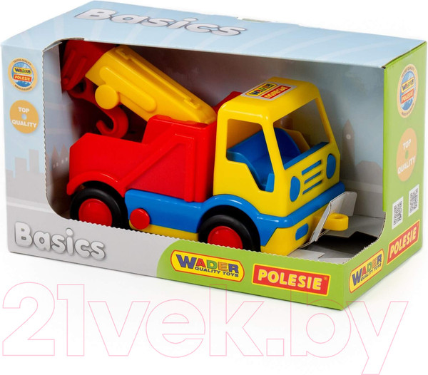 Изображение товара Эвакуатор игрушечный Полесье Базик / 37633 (в коробке)