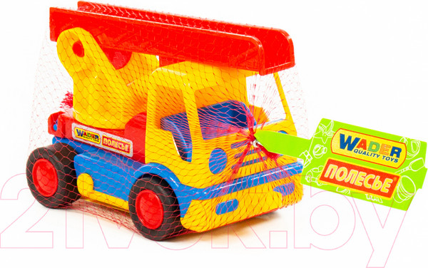 Изображение товара Автомобиль игрушечный Полесье Автомобиль пожарный Базик / 9678 (в сеточке)