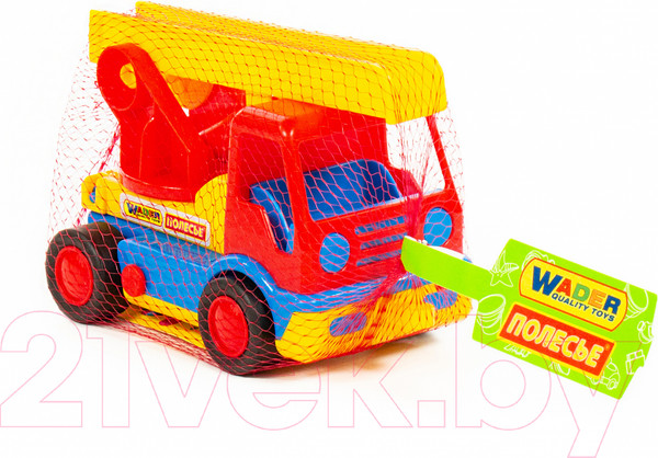 Изображение товара Автомобиль игрушечный Полесье Автомобиль пожарный Базик / 9678 (в сеточке)
