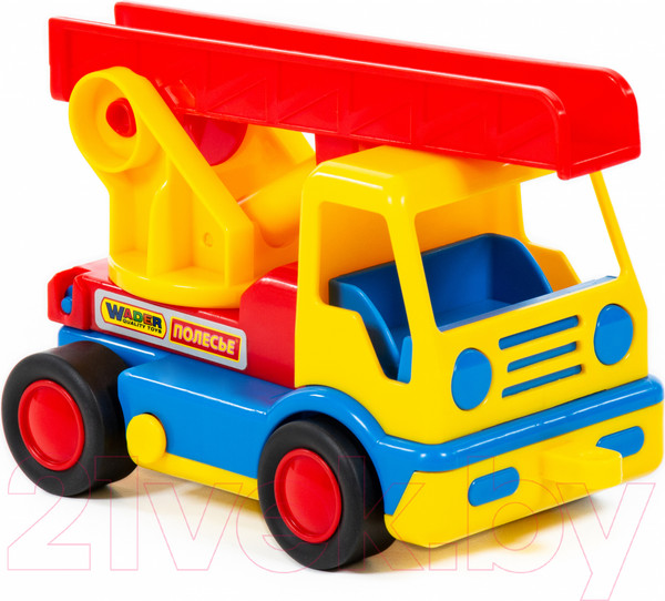 Изображение товара Автомобиль игрушечный Полесье Автомобиль пожарный Базик / 9678 (в сеточке)