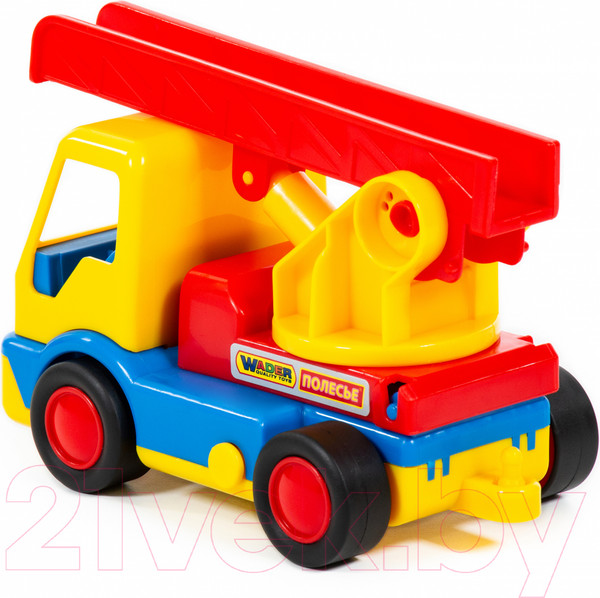 Изображение товара Автомобиль игрушечный Полесье Автомобиль пожарный Базик / 9678 (в сеточке)