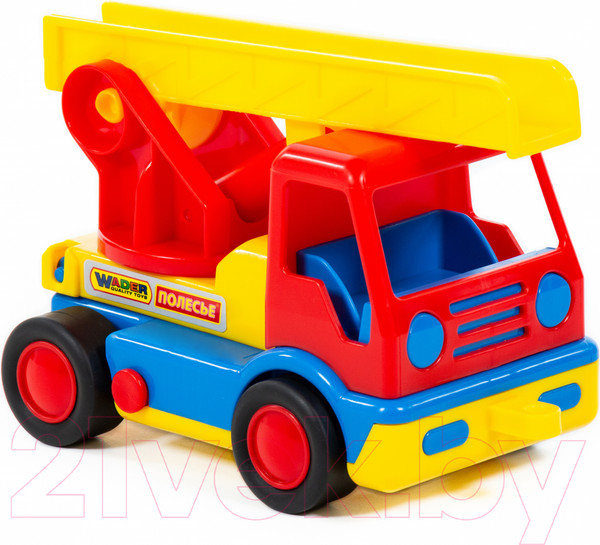 Изображение товара Автомобиль игрушечный Полесье Автомобиль пожарный Базик / 9678 (в сеточке)