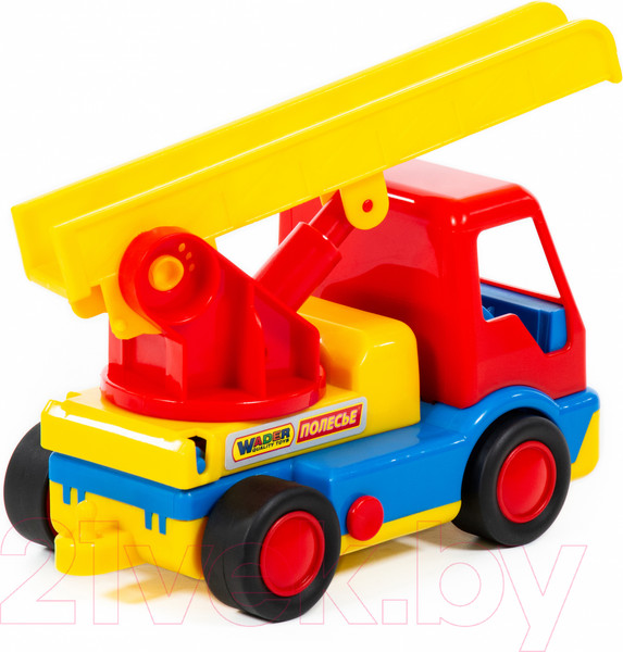 Изображение товара Автомобиль игрушечный Полесье Автомобиль пожарный Базик / 9678 (в сеточке)