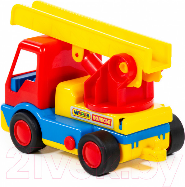 Изображение товара Автомобиль игрушечный Полесье Автомобиль пожарный Базик / 9678 (в сеточке)