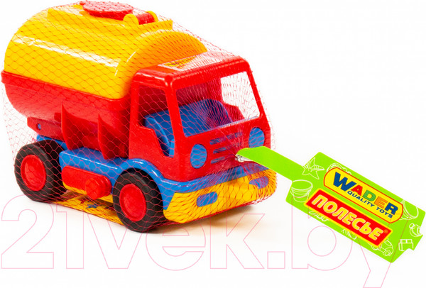 Изображение товара Бензовоз игрушечный Полесье Базик / 0315 (в сеточке)