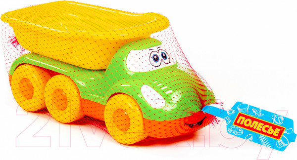 Изображение товара Самосвал игрушечный Полесье Дружок Трехосный / 48349