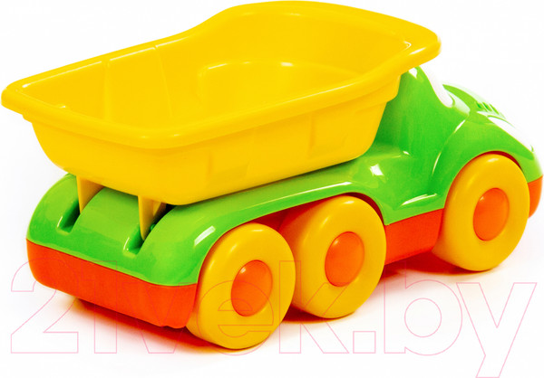 Изображение товара Самосвал игрушечный Полесье Дружок Трехосный / 48349