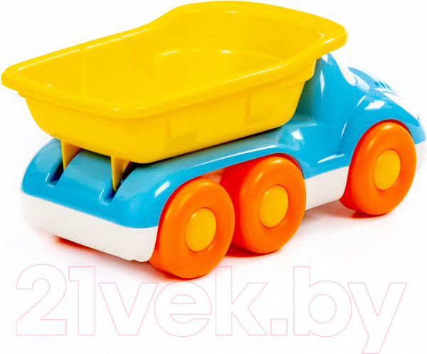 Изображение товара Самосвал игрушечный Полесье Дружок Трехосный / 48349