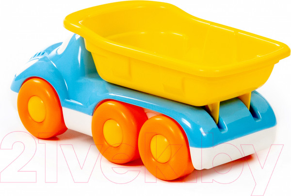 Изображение товара Самосвал игрушечный Полесье Дружок Трехосный / 48349
