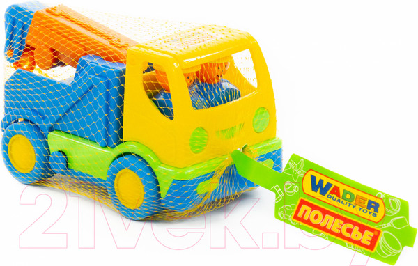 Изображение товара Эвакуатор игрушечный Полесье Мой первый грузовик / 5458 (в сеточке)