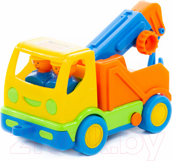 Изображение товара Эвакуатор игрушечный Полесье Мой первый грузовик / 5458 (в сеточке)