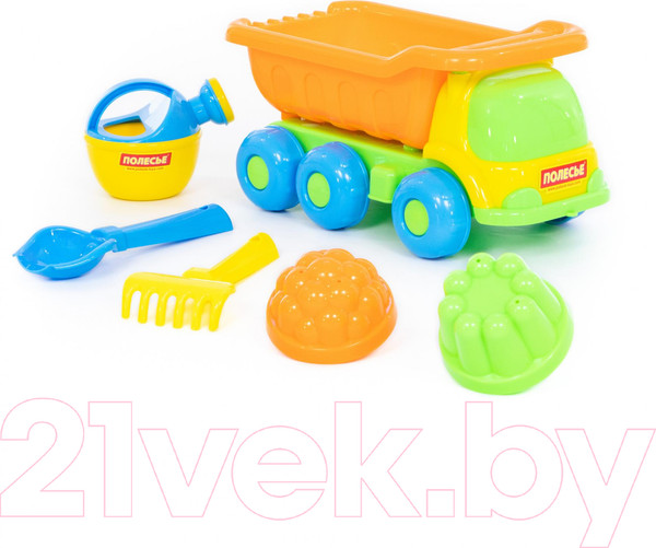 Изображение товара Набор игрушек для песочницы Полесье Кеша №268 / 4304