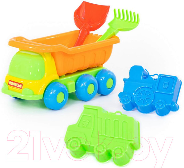 Изображение товара Набор игрушек для песочницы Полесье Кеша №269 / 4311