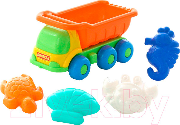 Изображение товара Набор игрушек для песочницы Полесье Кеша №573 / 57853