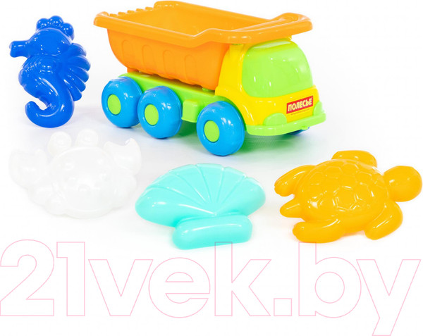 Изображение товара Набор игрушек для песочницы Полесье Кеша №573 / 57853