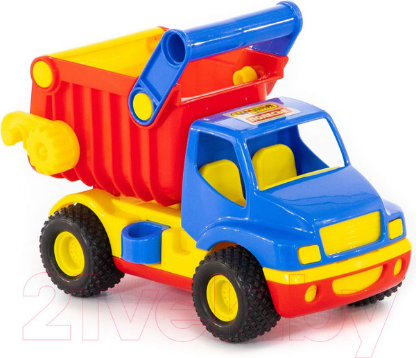 Изображение товара Самосвал игрушечный Полесье КонсТрак / 9654 (в сеточке)