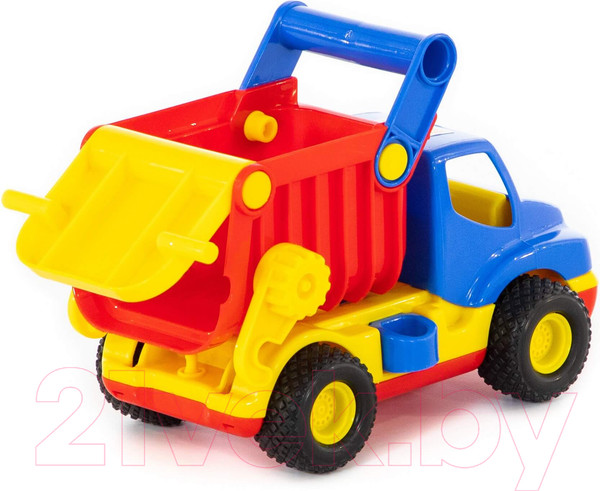 Изображение товара Самосвал игрушечный Полесье КонсТрак / 9654 (в сеточке)