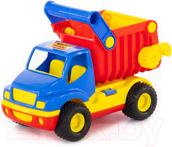 Изображение товара Самосвал игрушечный Полесье КонсТрак / 9654 (в сеточке)