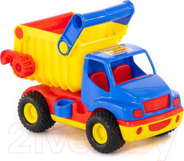 Изображение товара Самосвал игрушечный Полесье КонсТрак / 9654 (в сеточке)