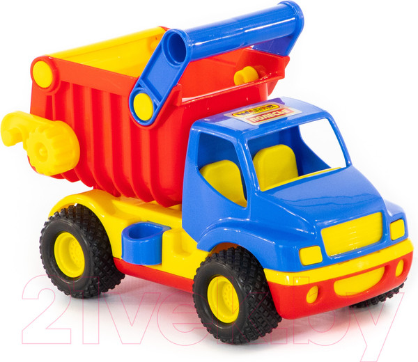 Изображение товара Самосвал игрушечный Полесье КонсТрак / 37671 (в коробке)