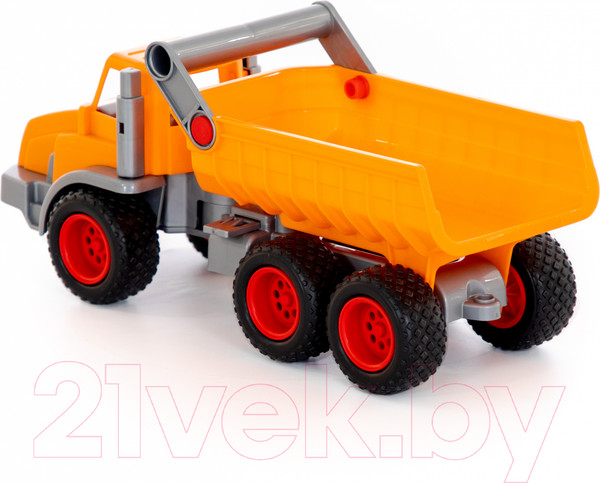 Изображение товара Самосвал игрушечный Полесье КонсТрак трехосный / 44877 (в сеточке)