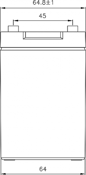 Изображение товара Аккумуляторная батарея CSB HR 1234W F2 12V/9Ah