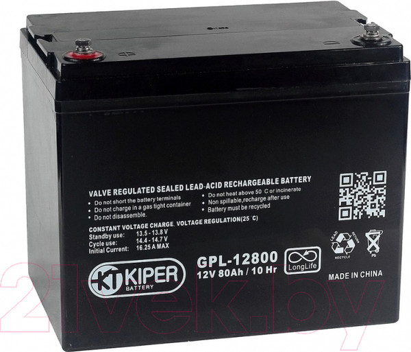Изображение товара Аккумуляторная батарея G-Energy 12-18
