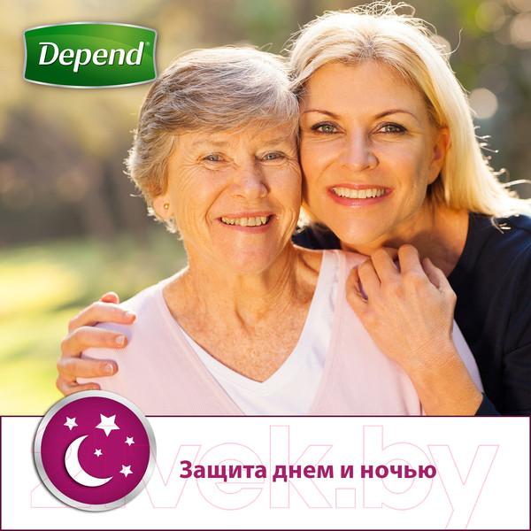 Изображение товара Трусы впитывающие для взрослых Depend Для женщин M/L (10шт)