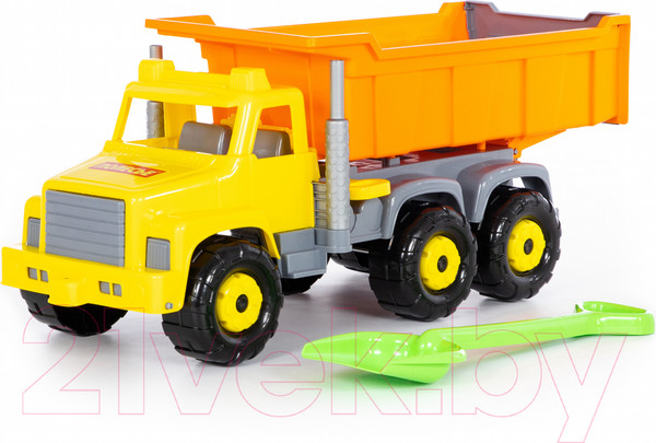 Изображение товара Самосвал игрушечный Полесье Супергигант с большой лопаткой / 6806