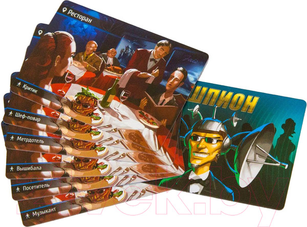 Изображение товара Настольная игра Мир Хобби Находка для шпиона / Spyfal 1523 (2-е русское издание)