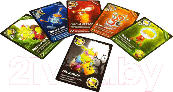 Изображение товара Настольная игра Мир Хобби Свинтус. Зомби (2-е русское издание)